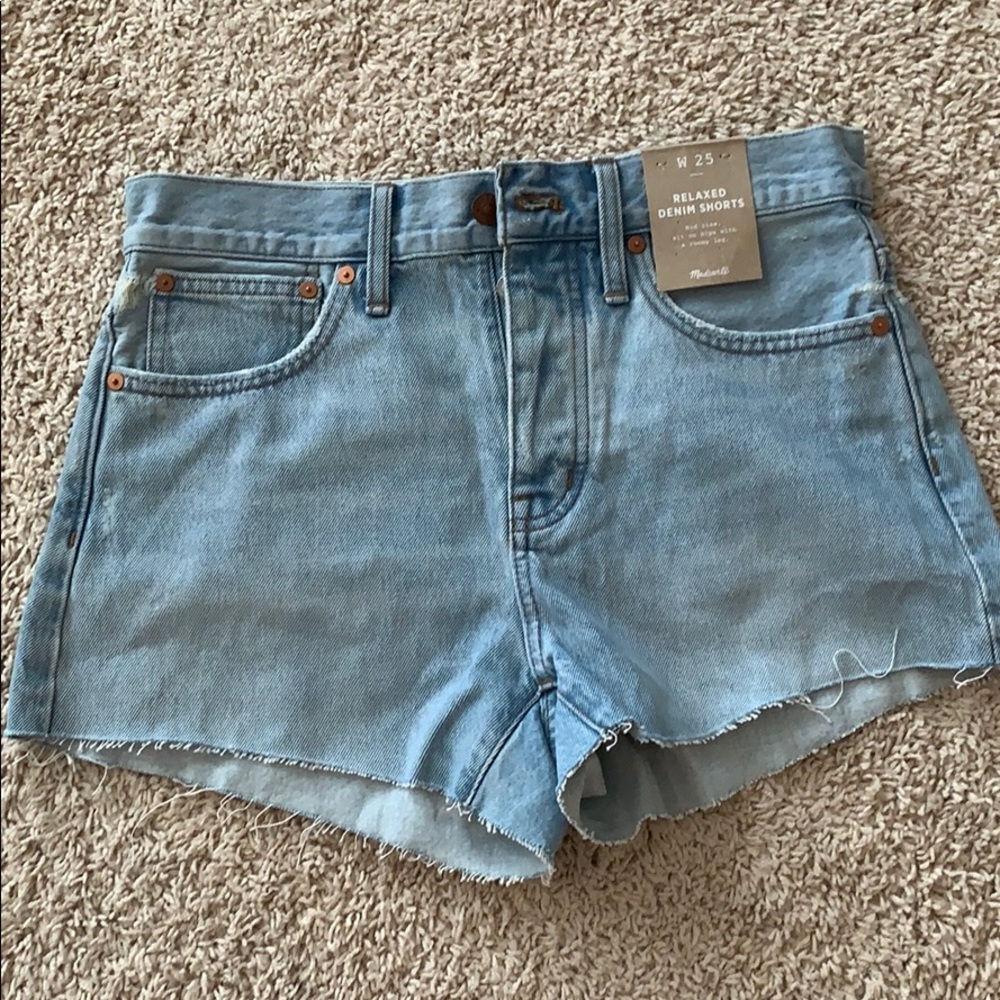 Madewell denim shorts